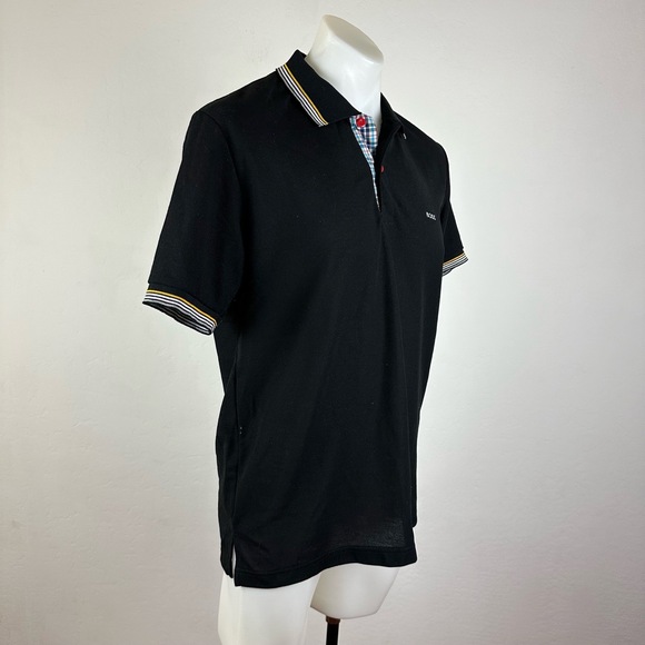 Hugo Boss Interesting Design Polo Shirt Size XL - Picture 4 of 10